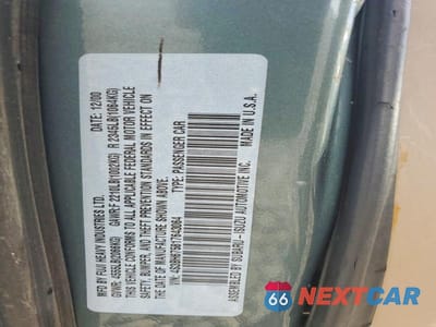 Zdjęcie 12 z 12 samochodu: 2001 SUBARU LEGACY OUTBACK AWP VIN:4S3BH675817643064 - miniatura