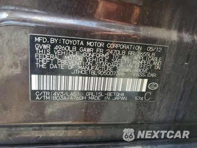 Zdjęcie 12 z 12 samochodu: 2013 LEXUS GS 350 VIN:JTHCE1BL9D5007306 - miniatura