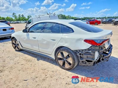 Drugie zdjęcie samochodu z przodu: 2023 BMW I4 EDRIVE 35 VIN:WBY43AW05PFP98796 - miniatura