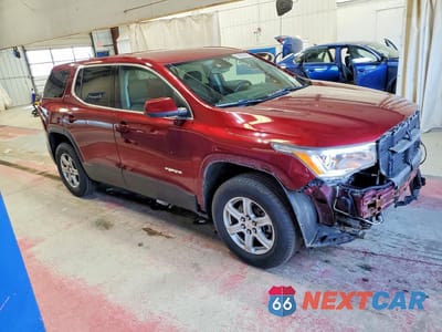 Czwarte zdjęcie samochodu z boku: 2017 GMC ACADIA SLE VIN:1GKKNKLA6HZ150653 - miniatura