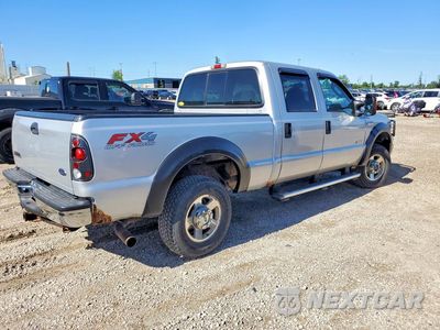 Trzecie zdjęcie samochodu z tyłu: 2005 FORD F250 SUPER DUTY VIN:1FTSW21P05ED38295 - miniatura