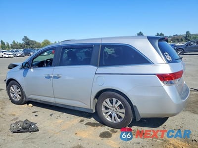 Drugie zdjęcie samochodu z przodu: 2015 HONDA ODYSSEY EXL VIN:5FNRL5H69FB024862 - miniatura