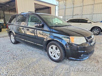 Czwarte zdjęcie samochodu z boku: 2012 DODGE GRAND CARAVAN CREW VIN:2C4RDGDGXCR299373 - miniatura
