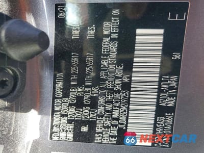 Zdjęcie 13 z 13 samochodu: 2021 LEXUS NX 300 BASE VIN:JTJDARBZ5M2197253 - miniatura