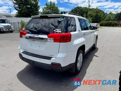 Trzecie zdjęcie samochodu z tyłu: 2015 GMC TERRAIN SLT VIN:2GKFLXEK5F6230173 - miniatura
