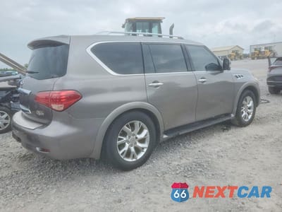 Trzecie zdjęcie samochodu z tyłu: 2012 INFINITI QX56 BASE VIN:JN8AZ2NE3C9017549 - miniatura