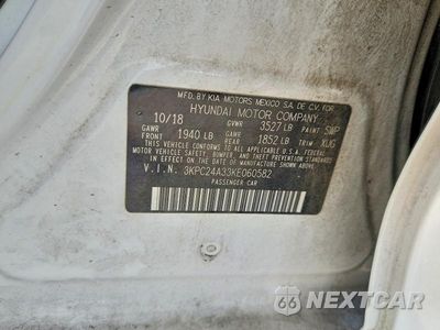 Zdjęcie 13 z 13 samochodu: 2019 HYUNDAI ACCENT SEL VIN:3KPC24A33KE060582 - miniatura