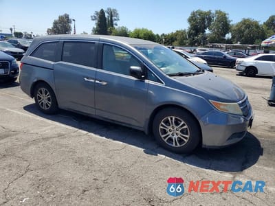 Czwarte zdjęcie samochodu z boku: 2012 HONDA ODYSSEY EX VIN:5FNRL5H49CB045642 - miniatura
