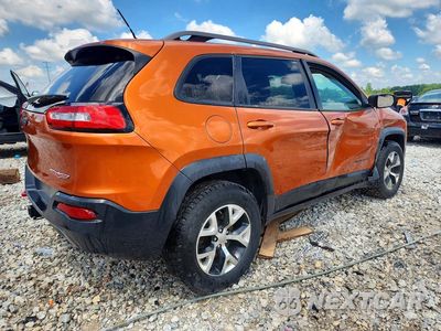 Trzecie zdjęcie samochodu z tyłu: 2015 JEEP CHEROKEE TRAILHAWK VIN:1C4PJMBS1FW680417 - miniatura