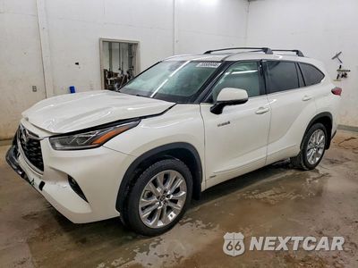 2021 TOYOTA HIGHLANDER HYBRID LIMITED 5TDDBRCH5MS531344 - główne zdjęcie licytacji z USA - miniatura