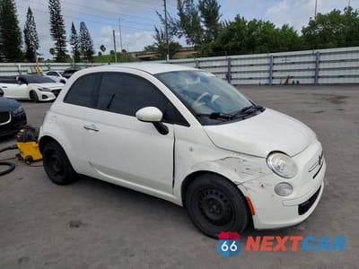 Czwarte zdjęcie samochodu z boku: 2012 FIAT 500 POP VIN:3C3CFFAR4CT383156 - miniatura