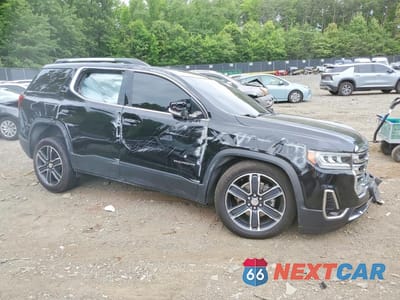 Czwarte zdjęcie samochodu z boku: 2022 GMC ACADIA SLT VIN:1GKKNML45NZ181555 - miniatura