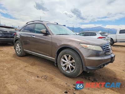 Czwarte zdjęcie samochodu z boku: 2007 INFINITI FX35 BASE VIN:JNRAS08W77X205081 - miniatura
