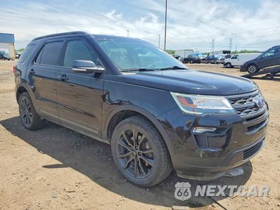 Czwarte zdjęcie samochodu z boku: 2019 FORD EXPLORER XLT VIN:1FM5K8D88KGA95749 - miniatura