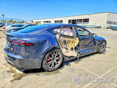 Trzecie zdjęcie samochodu z tyłu: 2023 TESLA MODEL S VIN:5YJSA1E69PF527362 - miniatura