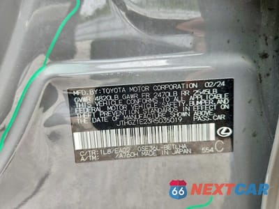 Zdjęcie 13 z 13 samochodu: 2024 LEXUS IS 350 F SPORT VIN:JTHGZ1E23R5035019 - miniatura