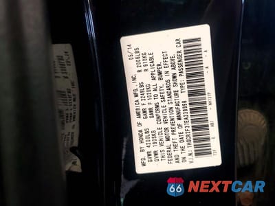 Zdjęcie 13 z 13 samochodu: 2014 HONDA ACCORD LX VIN:1HGCR2F37EA239998 - miniatura