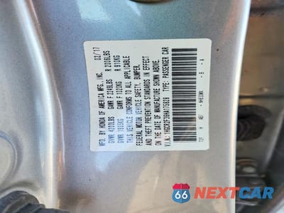 Zdjęcie 13 z 13 samochodu: 2017 HONDA ACCORD LX VIN:1HGCR2F36HA175828 - miniatura