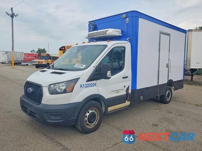2023 FORD TRANSIT REFRIGERATED BOX TRUCK 1FDBW5ZG3PKA11248 - główne zdjęcie licytacji z USA - miniatura