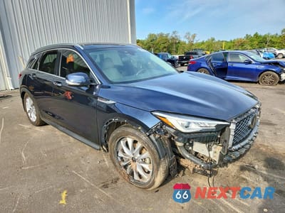 Czwarte zdjęcie samochodu z boku: 2021 INFINITI QX50 LUXE VIN:3PCAJ5BA2MF108213 - miniatura