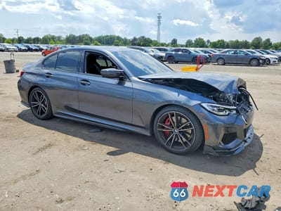 Czwarte zdjęcie samochodu z boku: 2022 BMW M340I VIN:3MW5U7J05N8C75116 - miniatura