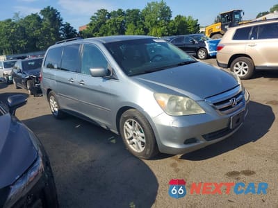 Czwarte zdjęcie samochodu z boku: 2007 HONDA ODYSSEY EX VIN:5FNRL38487B037266 - miniatura