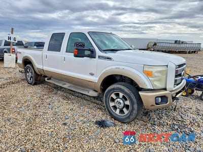 Czwarte zdjęcie samochodu z boku: 2011 FORD F250 SUPER DUTY VIN:1FT7W2BT8BEA29817 - miniatura