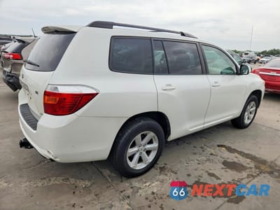 Trzecie zdjęcie samochodu z tyłu: 2008 TOYOTA HIGHLANDER BASE VIN:JTEES41A682026404 - miniatura