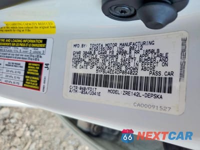 Zdjęcie 12 z 12 samochodu: 2013 TOYOTA COROLLA S VIN:5YFBU4EE4DP084022 - miniatura