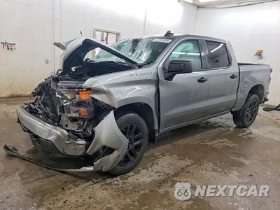 2025 CHEVROLET SILVERADO K1500 CUSTOM 1GCPKBEK5SZ337471 - główne zdjęcie licytacji z USA - miniatura