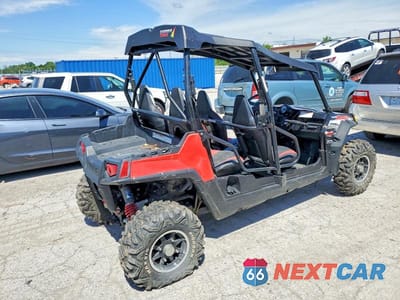 Czwarte zdjęcie samochodu z boku: 2012 POLARIS RZR UTILITY VEHICLE VIN:4XAXE7EA9CF660024 - miniatura