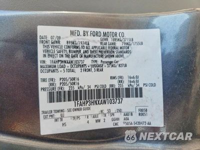 Zdjęcie 12 z 12 samochodu: 2010 FORD FOCUS SEL VIN:1FAHP3HNXAW103737 - miniatura