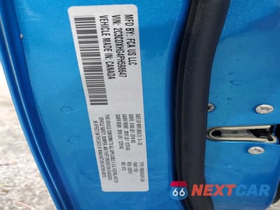 Zdjęcie 12 z 12 samochodu: 2023 DODGE CHARGER GT VIN:2C3CDXHG4PH598647 - miniatura