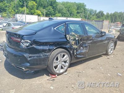Trzecie zdjęcie samochodu z tyłu: 2023 ACURA TLX TECHNOLOGY VIN:19UUB5F41PA001196 - miniatura
