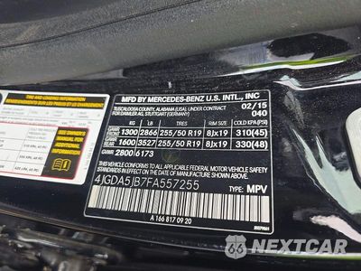 Zdjęcie 10 z 13 samochodu: 2015 MERCEDES-BENZ ML 350 VIN:4JGDA5JB7FA557255 - miniatura