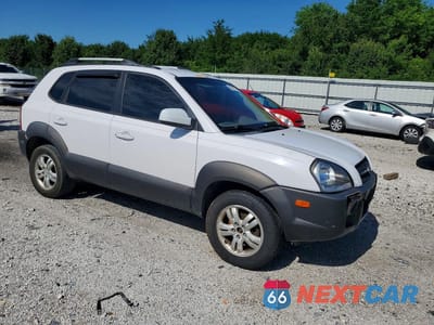 Czwarte zdjęcie samochodu z boku: 2007 HYUNDAI TUCSON SE VIN:KM8JN12D97U494983 - miniatura
