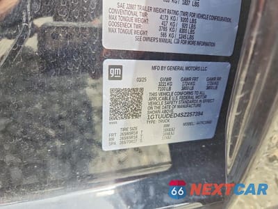 Zdjęcie 12 z 12 samochodu: 2025 GMC SIERRA K1500 SLT VIN:1GTUUDED4SZ257394 - miniatura