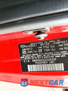 Zdjęcie 12 z 12 samochodu: 2013 HYUNDAI ELANTRA COUPE SE VIN:KMHDH6AE6DU006399 - miniatura