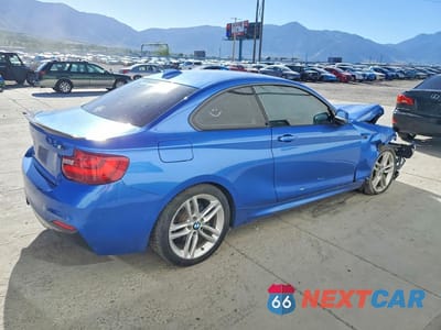 Trzecie zdjęcie samochodu z tyłu: 2016 BMW 228 I VIN:WBA1F5C51GV343899 - miniatura
