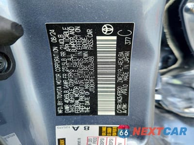 Zdjęcie 13 z 13 samochodu: 2024 TOYOTA COROLLA HYBRID LE VIN:JTDBCMFE1RJ036488 - miniatura