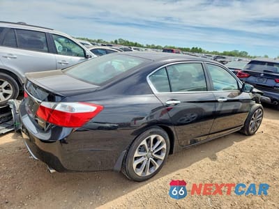 Trzecie zdjęcie samochodu z tyłu: 2014 HONDA ACCORD SPORT VIN:1HGCR2F52EA168114 - miniatura