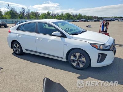 Czwarte zdjęcie samochodu z boku: 2019 HYUNDAI IONIQ ELECTRIC BASE VIN:KMHC75LH8KU046514 - miniatura