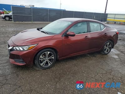 2021 NISSAN SENTRA SV 3N1AB8CV0MY221696 - główne zdjęcie licytacji z USA - miniatura