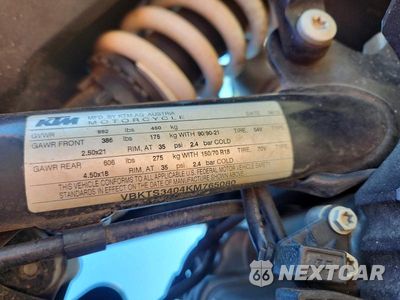 Zdjęcie 9 z 9 samochodu: 2019 KTM 790 ADVENTURE VIN:VBKTS3404KM765080 - miniatura