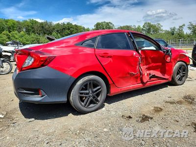 Trzecie zdjęcie samochodu z tyłu: 2016 HONDA CIVIC LX VIN:2HGFC2F50GH540407 - miniatura