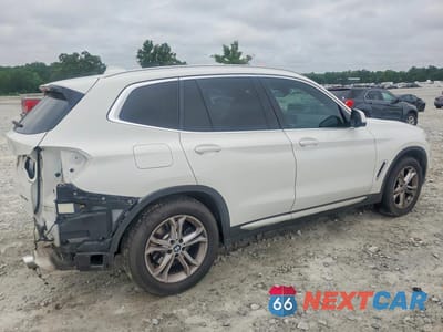 Trzecie zdjęcie samochodu z tyłu: 2021 BMW X3 SDRIVE30I VIN:5UXTY3C01M9E33042 - miniatura