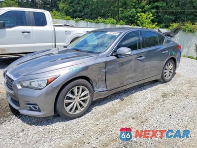 2014 INFINITI Q50 BASE JN1BV7AR3EM693147 - główne zdjęcie licytacji z USA - miniatura