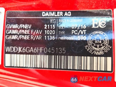 Zdjęcie 12 z 12 samochodu: 2017 MERCEDES-BENZ SL 450 VIN:WDDJK6GA6HF045135 - miniatura