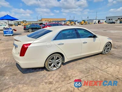 Trzecie zdjęcie samochodu z tyłu: 2014 CADILLAC CTS VSPORT VIN:1G6AU5S82E0148640 - miniatura