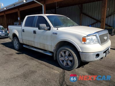 Czwarte zdjęcie samochodu z boku: 2008 FORD F150 SUPERCREW VIN:1FTPW14548FA43595 - miniatura